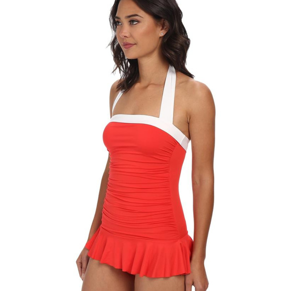 ralph lauren skirted swimsuit